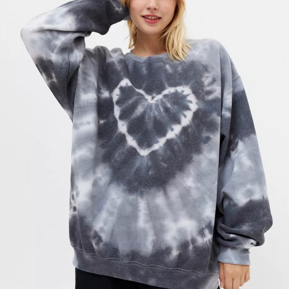 Urban Heart tie-dye crewneck sweatshirt